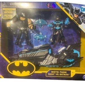 DC  Moto-Tank Batman Vs Bane 1st Edition 4" Action Figures Exclusive 15pcs